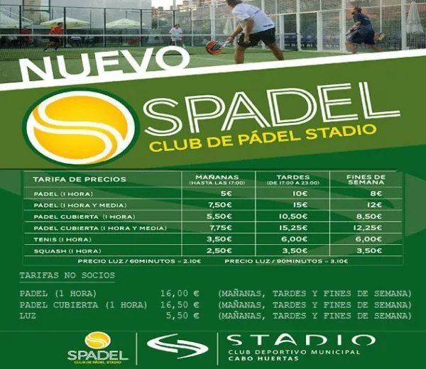Spadel - Club De Padel Stadio - centro deportivo en Alacant